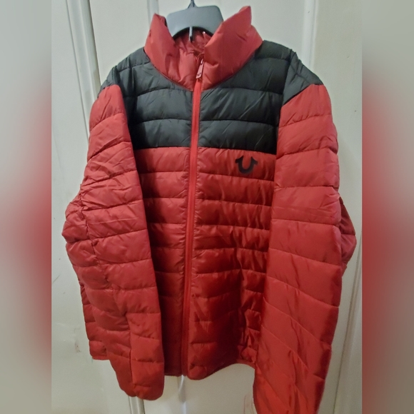 True Religion Men's Light Puffer Lightweight Jacket - Picture 2 of 4